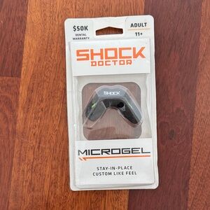 Shock Doctor Black Microgel Mouthguard